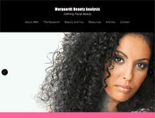 Tablet Screenshot of beautyanalysis.com